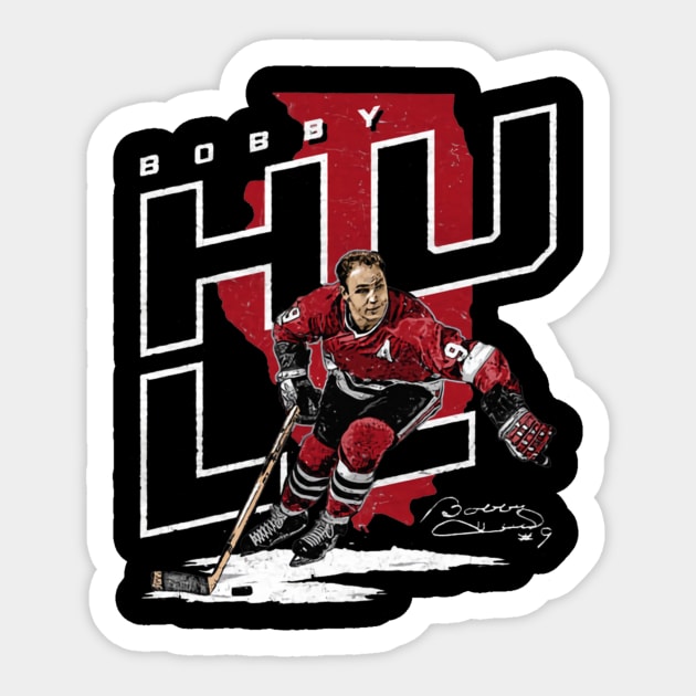 bobby hull player map Sticker by mazihaya pix